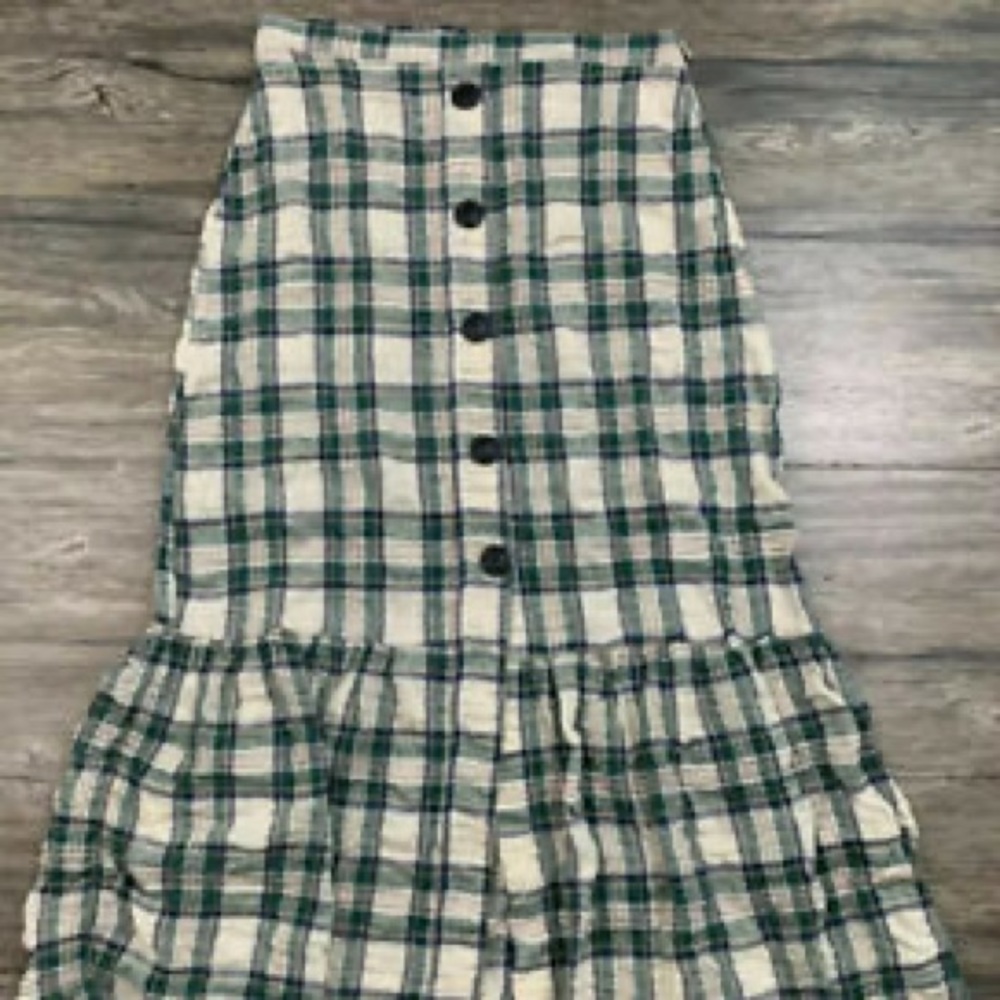 New With Tags Zara (S) Linen Maxi Skirt Bloggers Favorite - Picture 3 of 6
